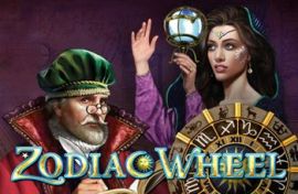 Zodiac Wheel by Amusnet, showcased at slotoking-de.de – game logo
